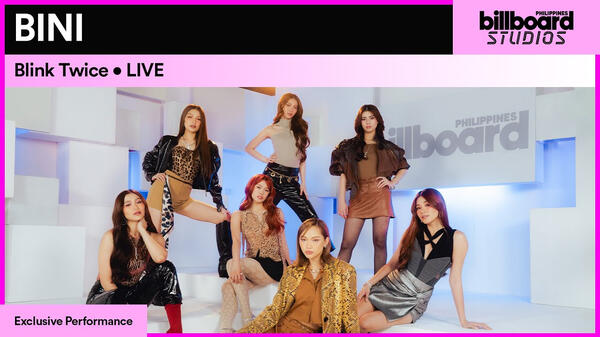 BINI Performs &#39;BLINK TWICE&#39; Live on Billboard Philippines Studios