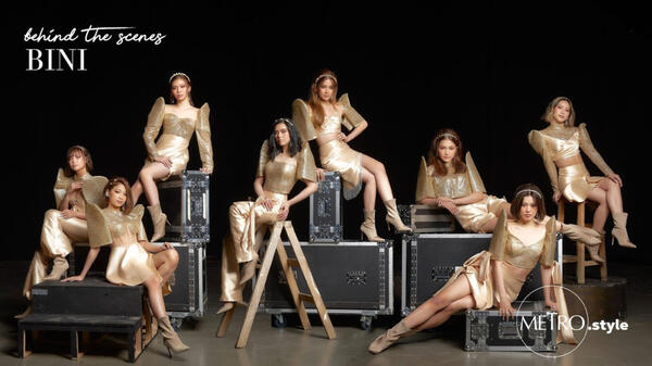 Behind The Scenes at BINI&#39;s Metro.Style Shoot