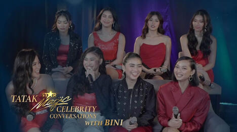 BINI, naghahati ng crackers sa training? Star Magic celebrity conversation