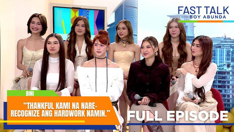 Fast Talk with Boy Abunda: The Nation&#39;s Girl Group, BINI!