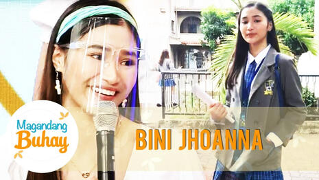 BINI Jhoanna talks about appearing on &#39;Kadenang Ginto&#39; | Magandang Buhay