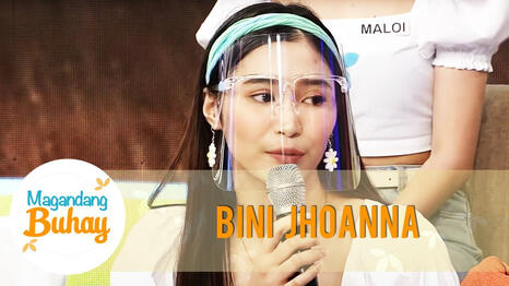 BINI  Jhoanna shares about how long they trained for their debut | Magandang Buhay