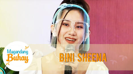 BINI Sheena Says how dedicated they are | Magandang Buhay