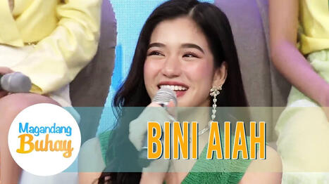 BINI Aiah is proud that she is no longer dependent on her parents Magandang Buhay