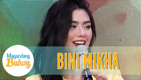 BINI Mikha talks about her acting experience Magandang Buhay
