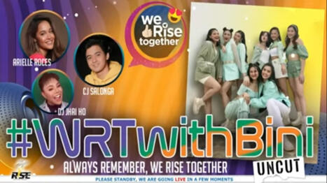 #WeRiseTogether Live with BINI