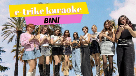 I Paid BINI $20 to do E-TRIKE KARAOKE