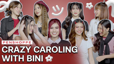 A Very Merry #PENSHOPPE Christmas: Crazy Caroling with BINI