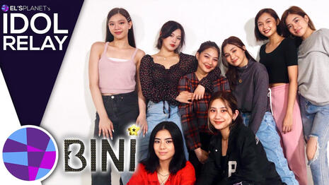 BINI Plays IDOL Relay! | EL&#39;s Planet