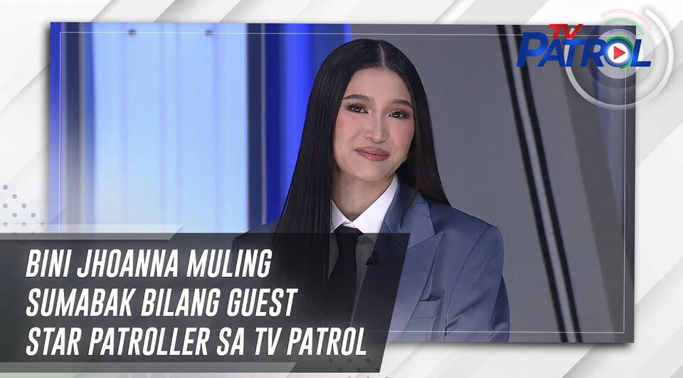BINI Jhoanna muling sumabak bilang guest STAR PATROLLER sa TV PATROL