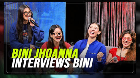 Jhoanna Robles takes on hosting duties, interviews BINI for donation drive