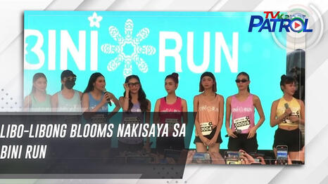 Libo-libong Blooms nakisaya sa BINI run | TV Patrol