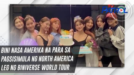 BINI nasa America na para sa pagsisimula ng North America leg ng BINIverse World Tour