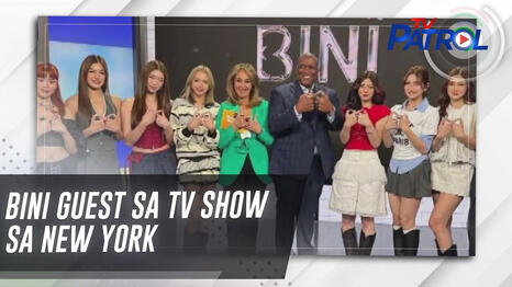 BINI guest sa TV show sa New York