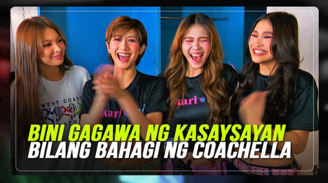 BINI found out about Coachella online; management kept invite secret from them |ABS -CBN News