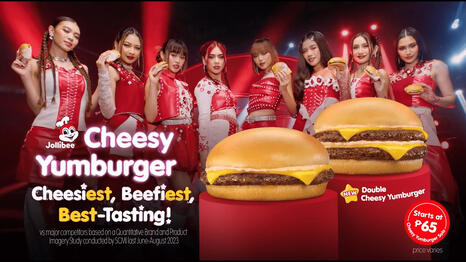 Jollibee Cheesy Yumburger: Cheesiest , Beefiest, Best- Tasting!