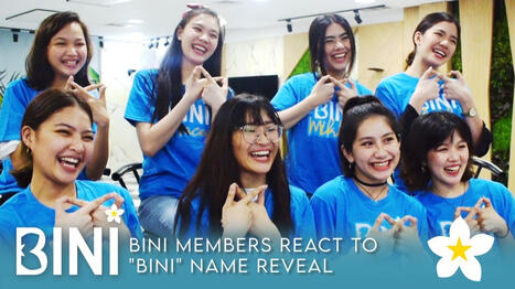 BINI Members React to BINI Name Reveal